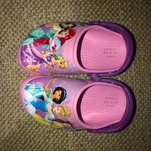 Disney princess Crocs